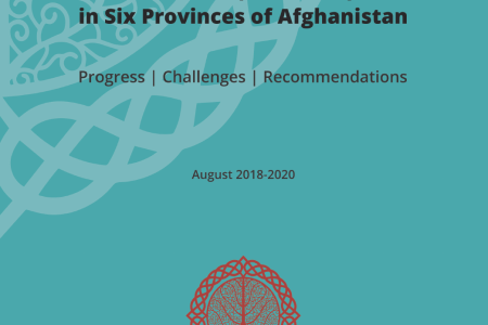 Assessment of First Phase of NAP 1325 (2015-2018) in Six Provinces of Afghanistan Cover Photo